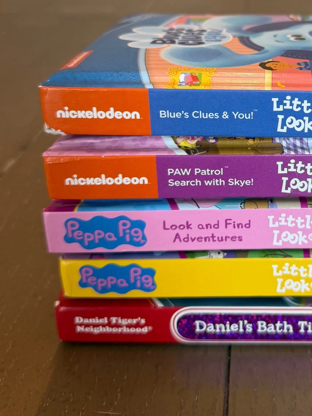 Toddler Books Bundle: Daniel Tiger, Peppa, Blues Clues & Paw Patrol Board Books